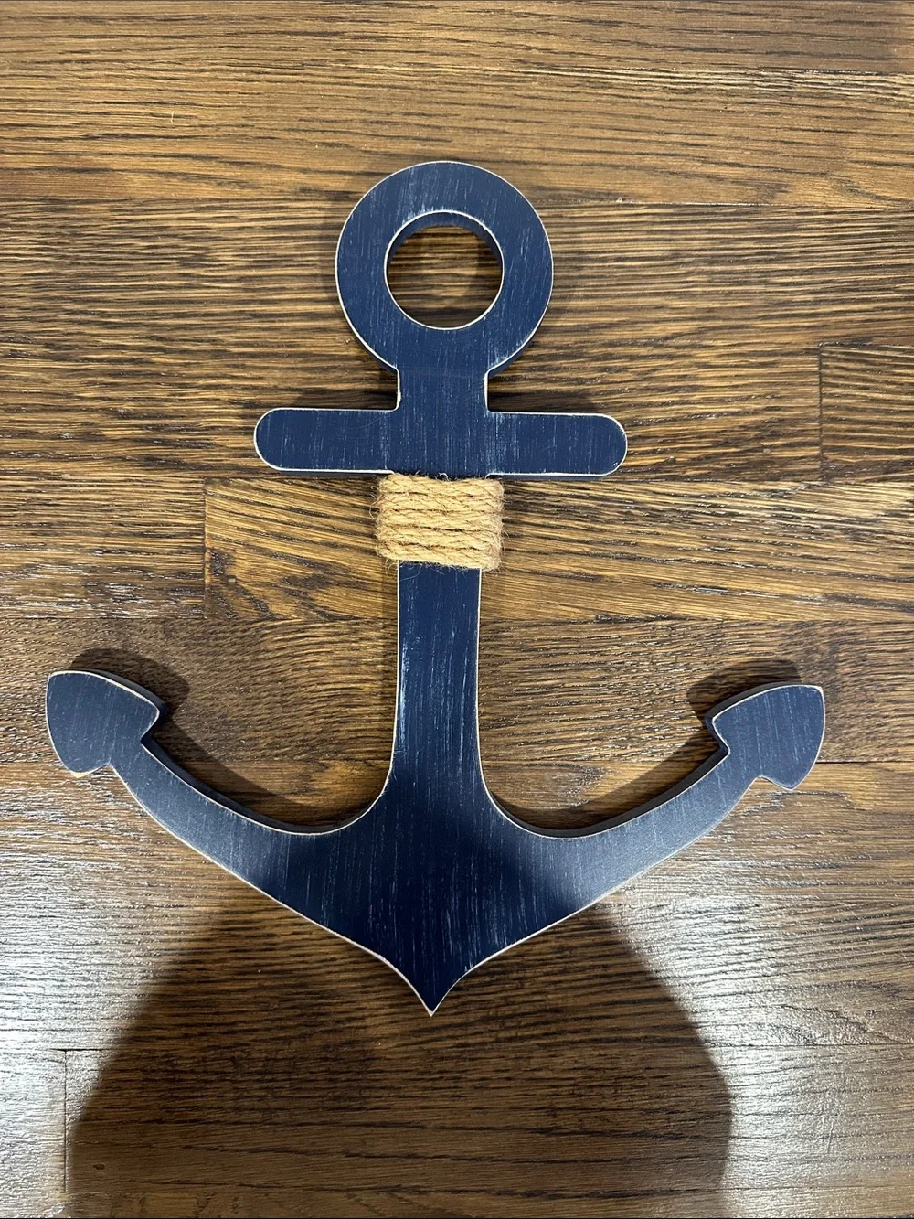Navy Whale & Anchor Wall Decor Set - Let Your Dreams Sail